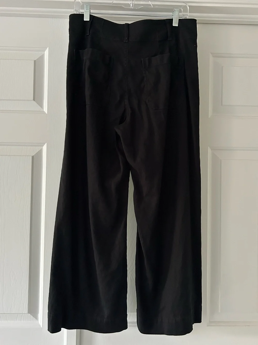 Anthropologie Maeve Colette
European Linen High-Rise Wide-leg Pants Black sz 39 - Picture 5 of 6